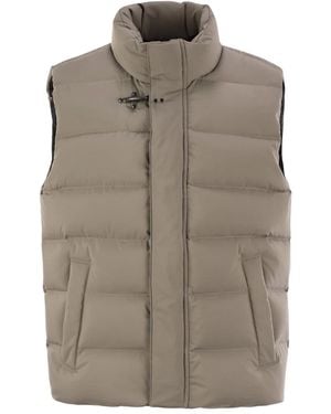 Fay Down Vest - Brown