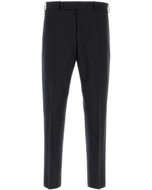 PT Torino Midnight Stretch Wool Pant - Blue