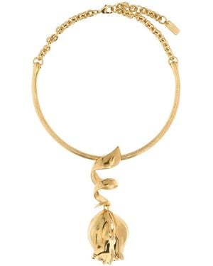 Chloé Metal Bloomcraft Necklace - Metallic
