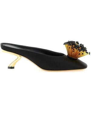 Ferragamo 'Safi' Mules - Black
