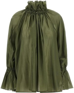THE LATEST Thelatest 'Estelle' Shirt - Green