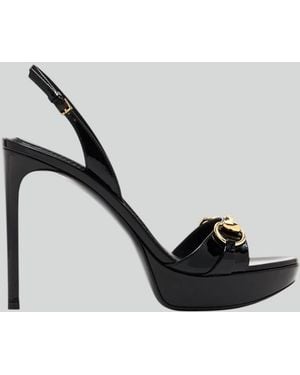 Gucci Platform Sandals - Metallic