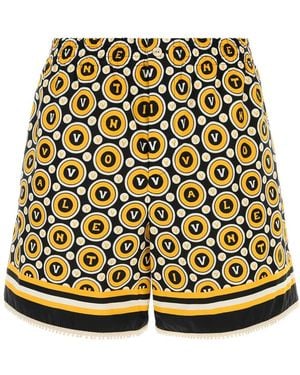 Valentino Garavani Printed Poplin Bermuda Shorts - Multicolour