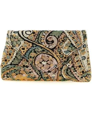 Dries Van Noten 'Envelope' Clutch - Metallic