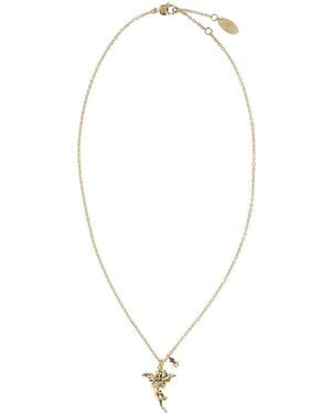 Vivienne Westwood Putti Mini Pendant Necklace - Multicolour