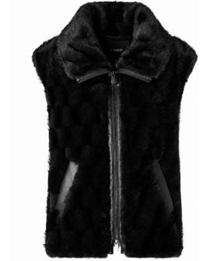 Pinko Polyester Puffer Jacket - Black