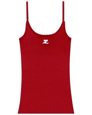 Courreges Tank Top - Red