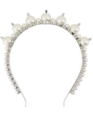 Simone Rocha Tiara Hair Clips - Metallic