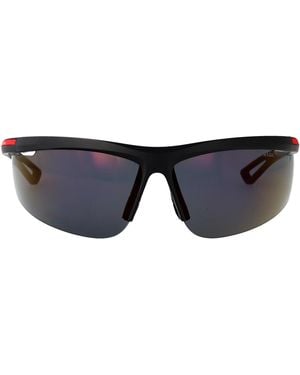 Prada Linea Rossa Matte Injectate Sunglasses - Blue