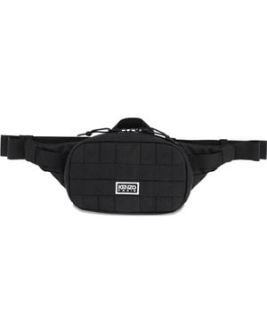 KENZO Logo Belt Bag - Black