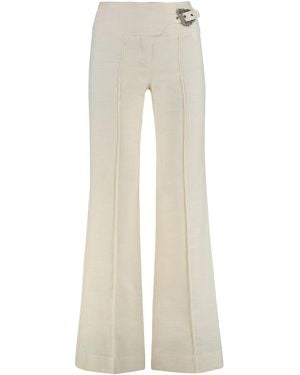 Versace Jeans Couture Straight-Leg Trousers - White
