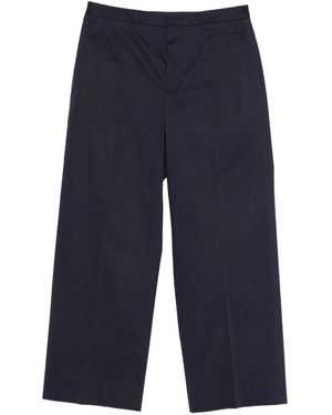 Cellar Door Angel Wide-Leg Trousers - Blue