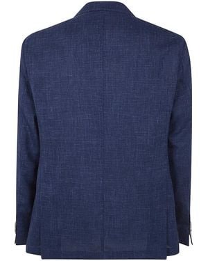 Barba Napoli "Bactive Mono" Jacket - Blue