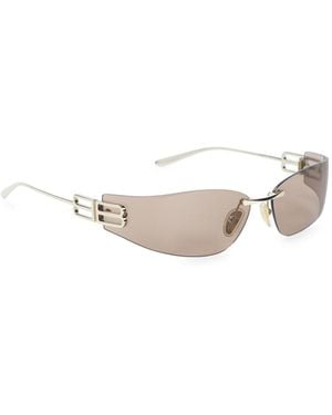 Balenciaga Gossip Dframe Sunglasses - White