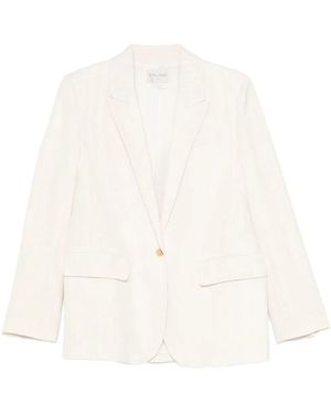 forte_forte Viscose Hopsack Jacket - White