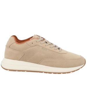 BOSS Leather Sneaker - Natural