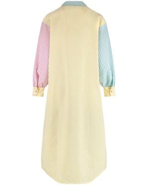 SUSANNA BLU Giglio Oversize Shirtdress - Multicolor