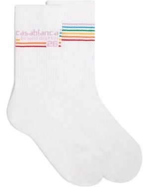 CASABLANCA Socks - White