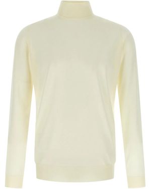 John Smedley 'Richards' Sweater - White