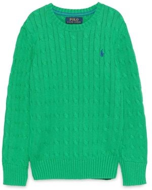 Polo Ralph Lauren Jersey With Logo - Green