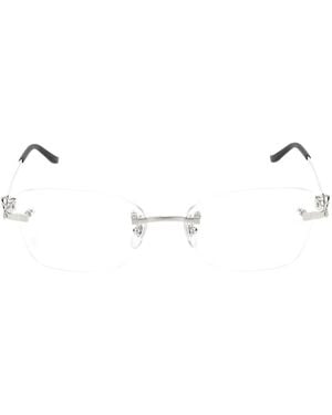 Cartier Eyeglasses Ct0522O 002 Transpa/17/135 - Black