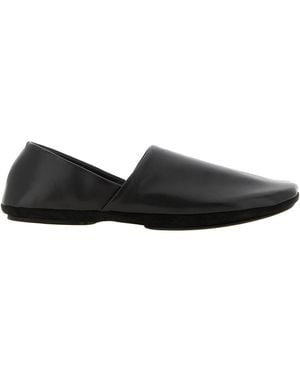 Lemaire Slipper Loafers - Black