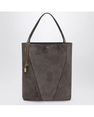 Chloé Large Spin Tote Bag - Black