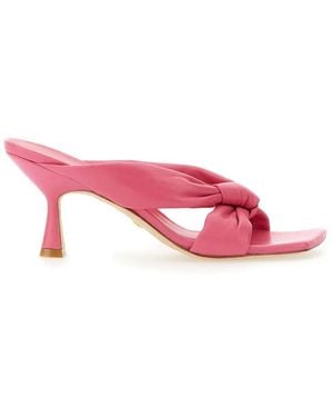 Stuart Weitzman Sandal With Bow - Pink