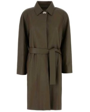 Fendi Soprabito Selleria Leather - Green