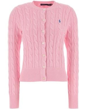Polo Ralph Lauren Cotton Cardigan - Pink