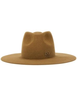 Ruslan Baginskiy Hat With Logo - Brown