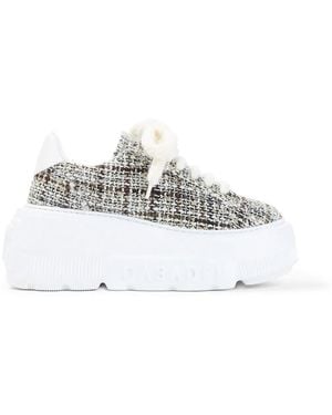 Casadei Mulicolor Nexus Bouclè Trainers - Metallic