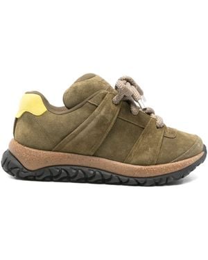 Birkenstock Goerlitz Suede Trainers Shoes - Brown