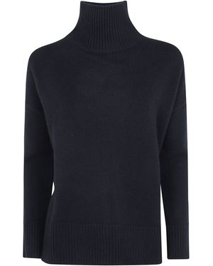 Kujten "Ulla" Turtle Neck - Blue