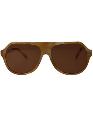 Palm Angels Acetate Sunglasses - Brown