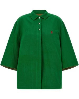 Prada Old Piquet Blouson - Green