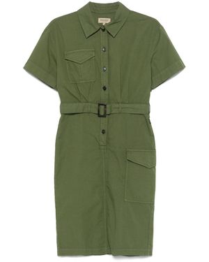 Woolrich Cotton Shirt Dress - Green
