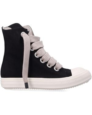Rick Owens Sneak Jumbolace - Black