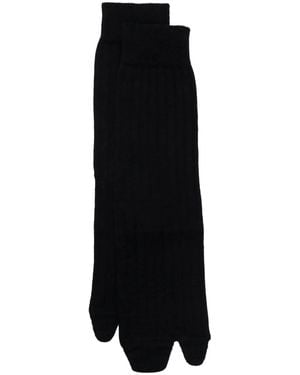 Maison Margiela Calzini Tabi - Black