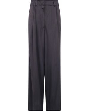 Dries Van Noten "Podium" Trousers - Blue