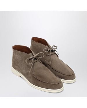 Loro Piana Walk And Walk Ankle Boots - Brown