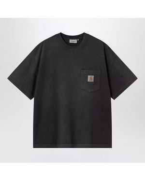 Carhartt S/S Hudson Pocket T-Shirt - Black