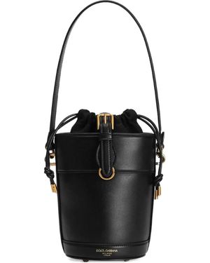 Dolce & Gabbana Dolce & Gabbana Capri Bucket Bag - Black