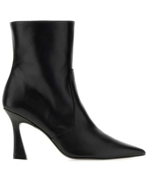 Stuart Weitzman Vinnie Zip Bootie 85 - Black