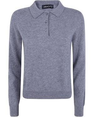 DR. HOPE "Tribeca" Polo Shirt - Blue