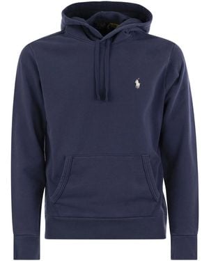 Polo Ralph Lauren Hooded Sweatshirt Rl - Blue