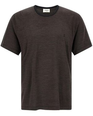 Saint Laurent 'Cassandre' T-Shirt - Black