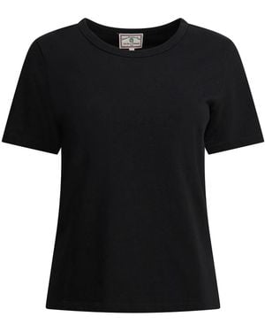 Ines De La Fressange Paris Cotton Resin T-Shirt - Black