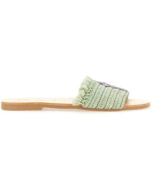 Manebí Manebi Sandal With Logo - White