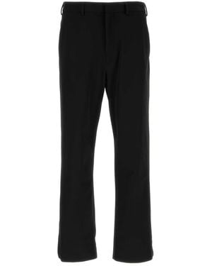 Prada Stretch Technical Fabric Pants - Black